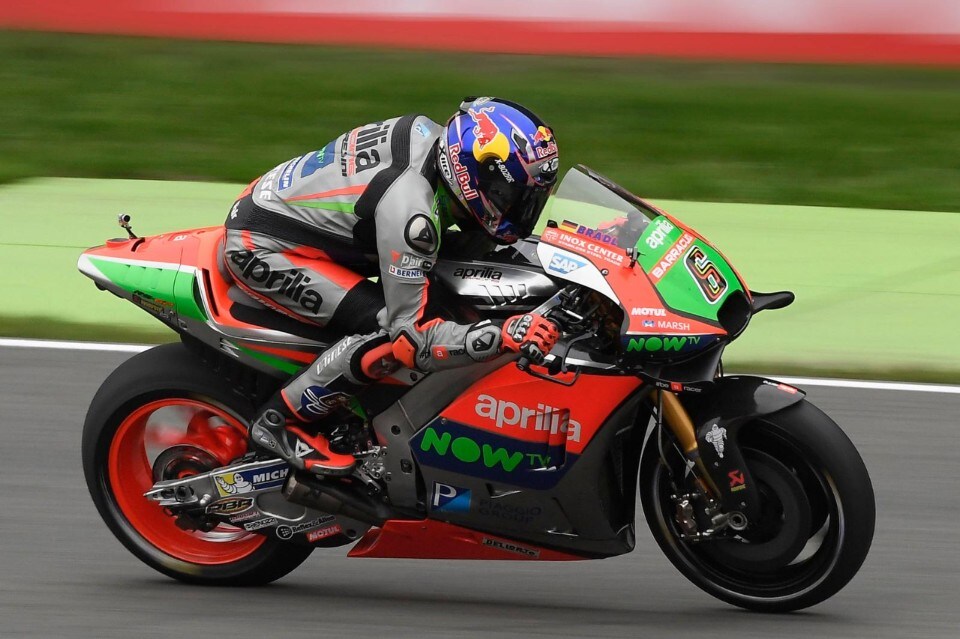 MotoGP Sachsenring: Aprilia, lo sviluppo continua