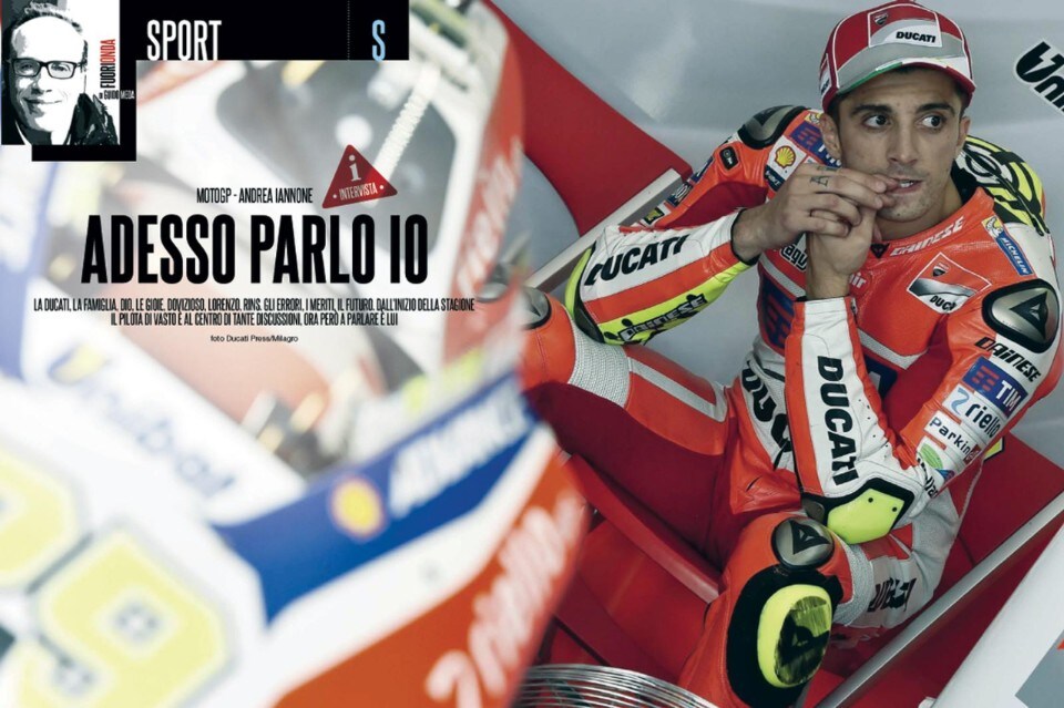 Su Dueruote di Agosto, Iannone si racconta a Guido Meda