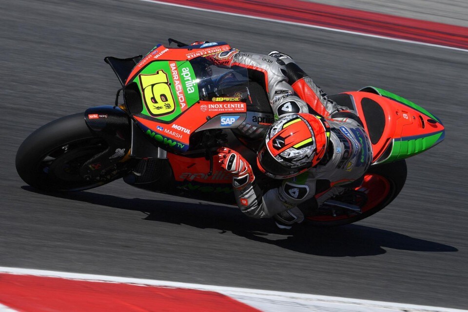 MotoGP: Aprilia, conclusi i test di Misano