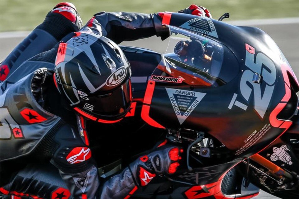 MotoGP Valencia test/1: Vinales subito al comando