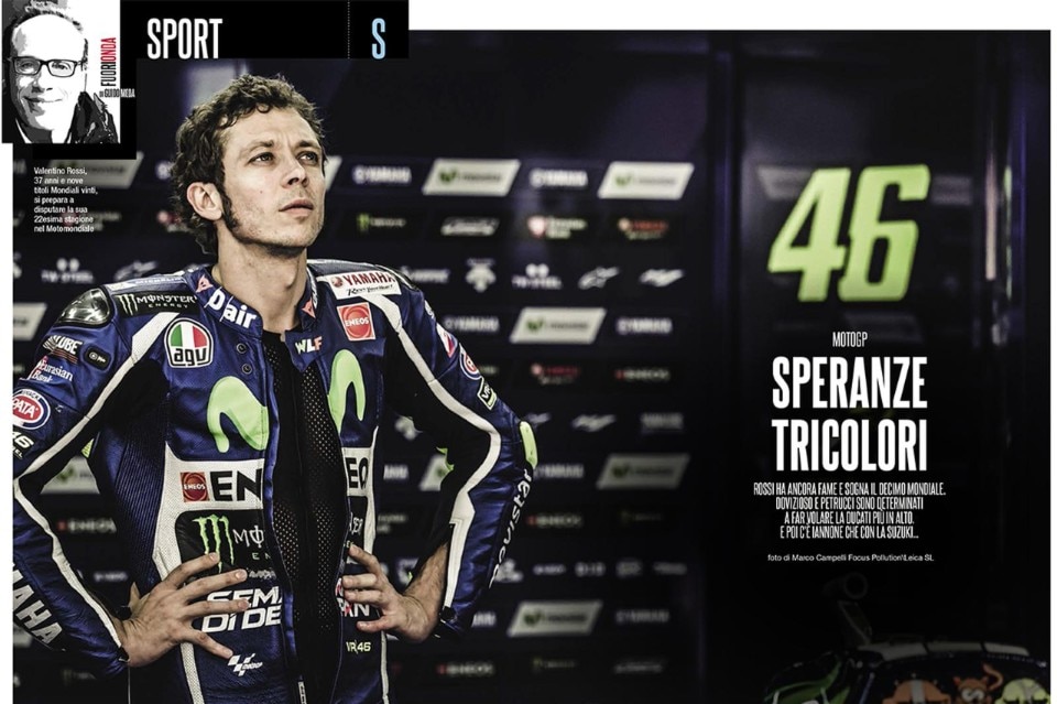 Su Dueruote di Febbraio, Guido Meda e le speranze tricolori