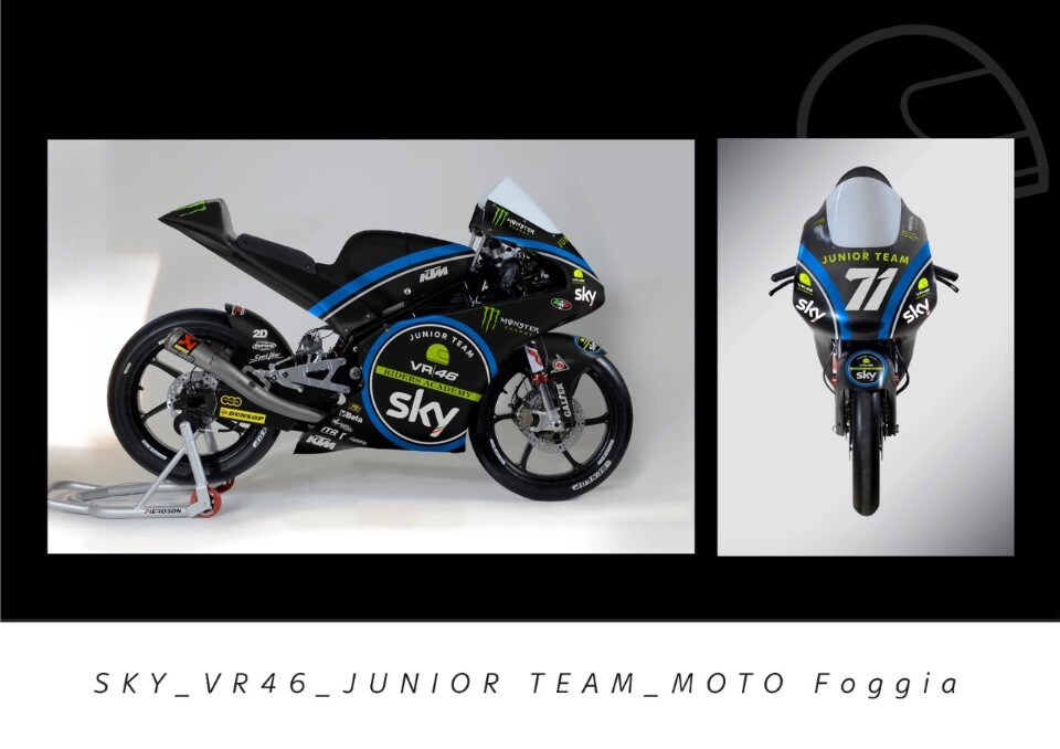 Debutta lo Sky VR46 Junior Team