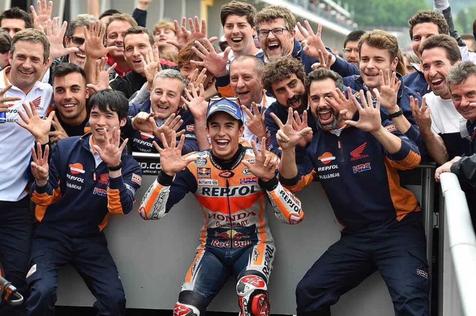MotoGP Sachsenring, l'ottava di Marc Marquez