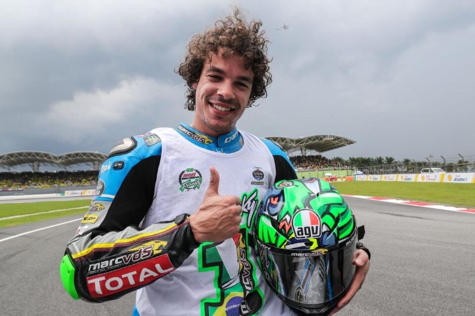 Franco Morbidelli, campione del mondo Moto2