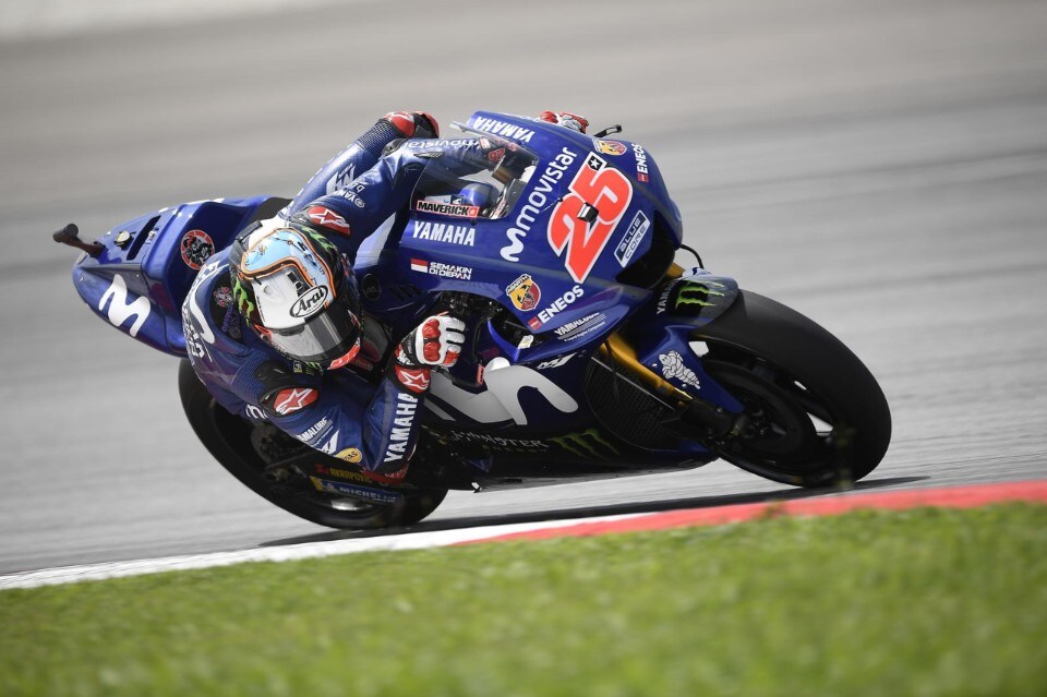 MotoGP test Sepang: Yamaha al top