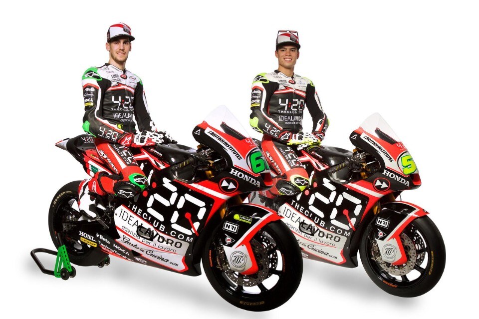 Moto2: Manzi e Granado le scommesse del team Forward