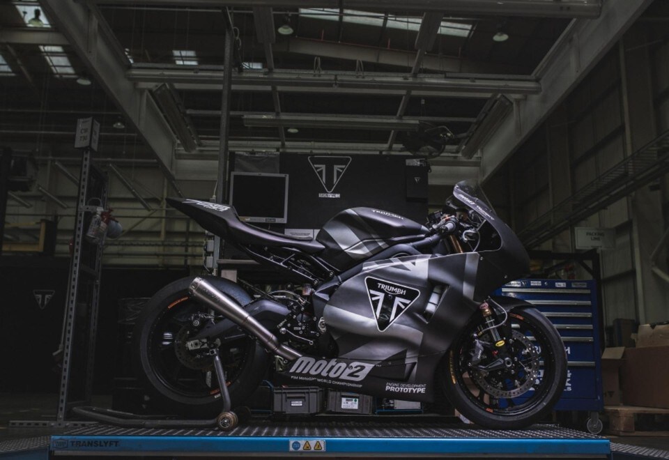 A Silverstone debutta il motore Moto2 Triumph