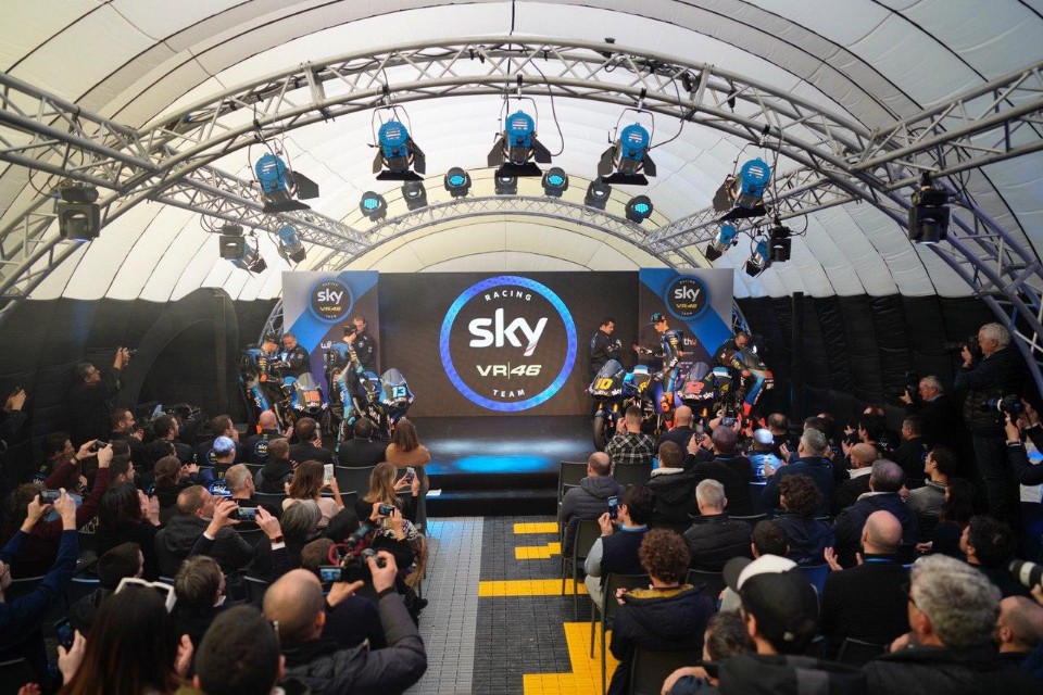 Sky Racing Team VR46: il 2020 parte da Tavullia