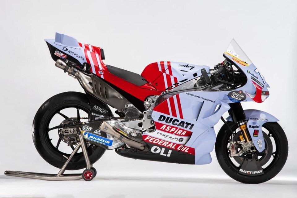 Il Team Gresini Racing presenta la moto 2023