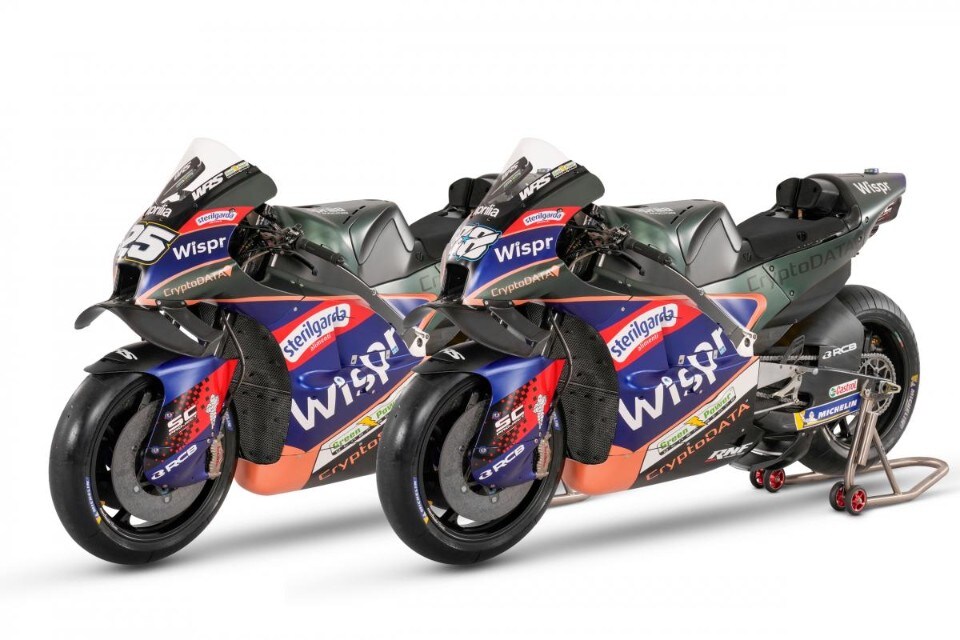 MotoGP: ecco i colori del CryptoDATA RNF MotoGP Team