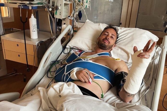 Brutto incidente per Dovizioso sulla pista da cross: ricoverato in ospedale