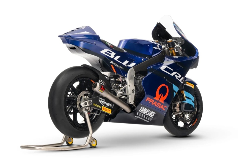 Moto2: debutta il Team BLU CRU Pramac Yamaha