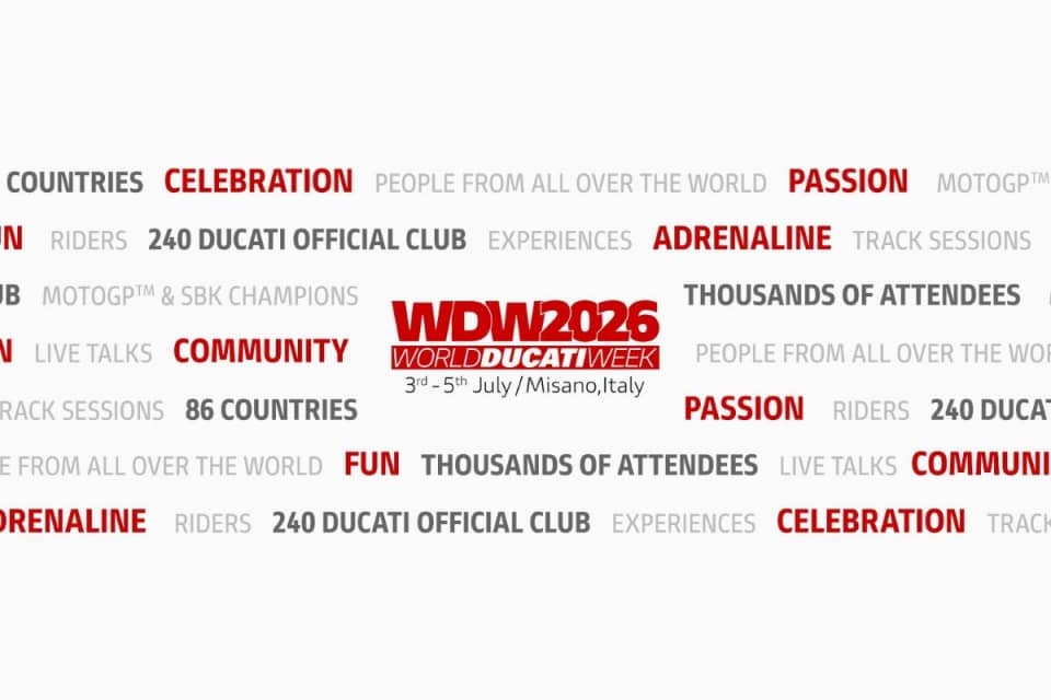 World Ducati Week 2026, un'edizione storica per celebrare il Centenario
