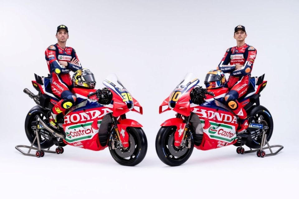 Honda HRC Castrol svela i colori 2026
