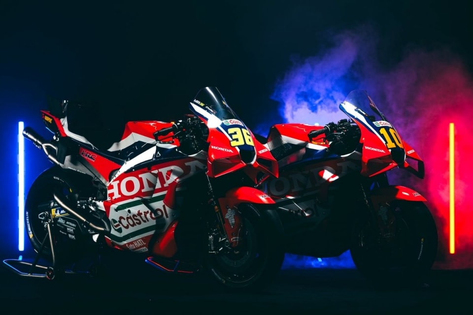 Honda HRC Castrol svela i colori 2026
