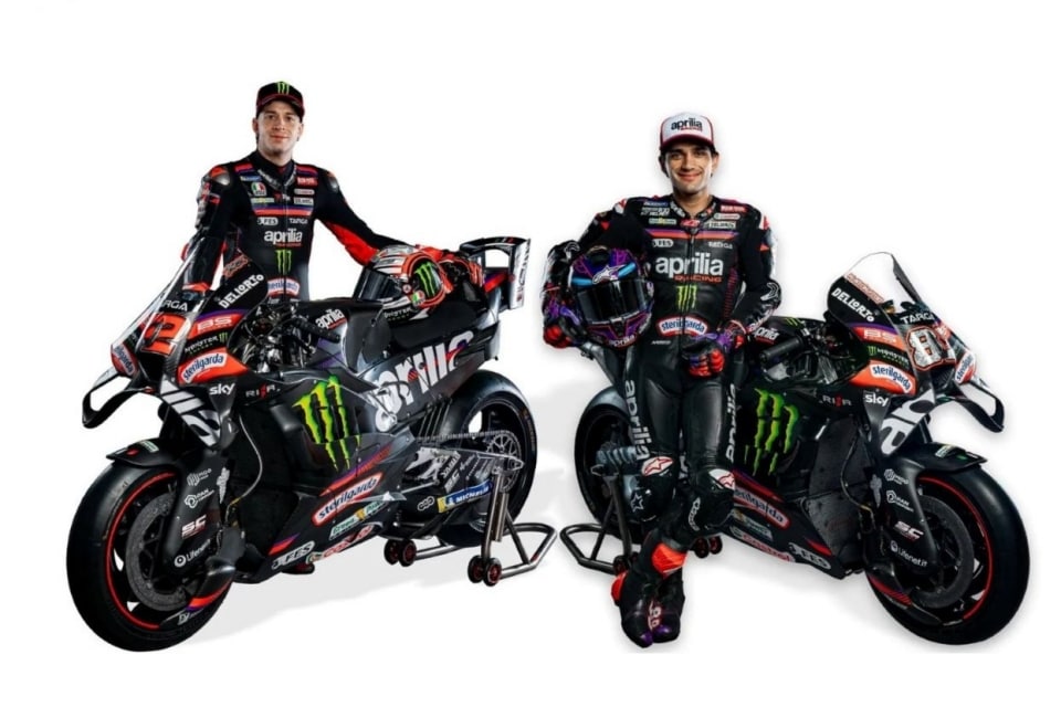 Aprilia Racing e Monster Energy, l'esordio al Mugello
