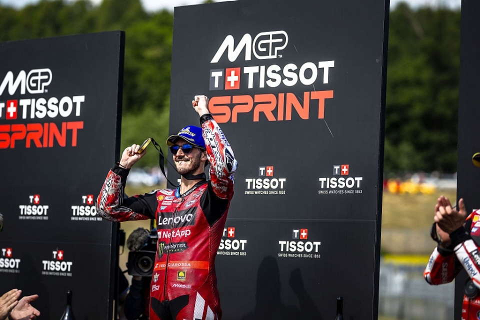 MotoGp: Bagnaia trionfa nella sprint di Brno
