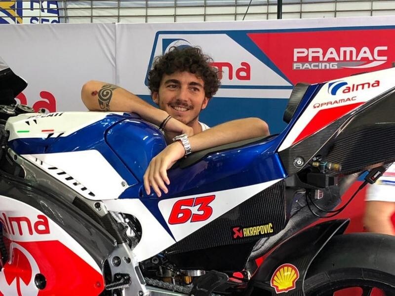 Pecco Bagnaia, go free, so fast