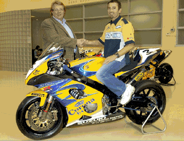 Max Biaggi ha firmato con la Suzuki