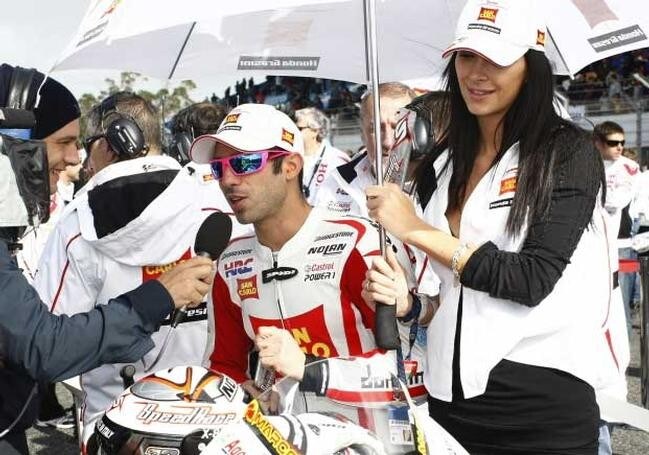 Esordio di Melandri sulla Yamaha SBK