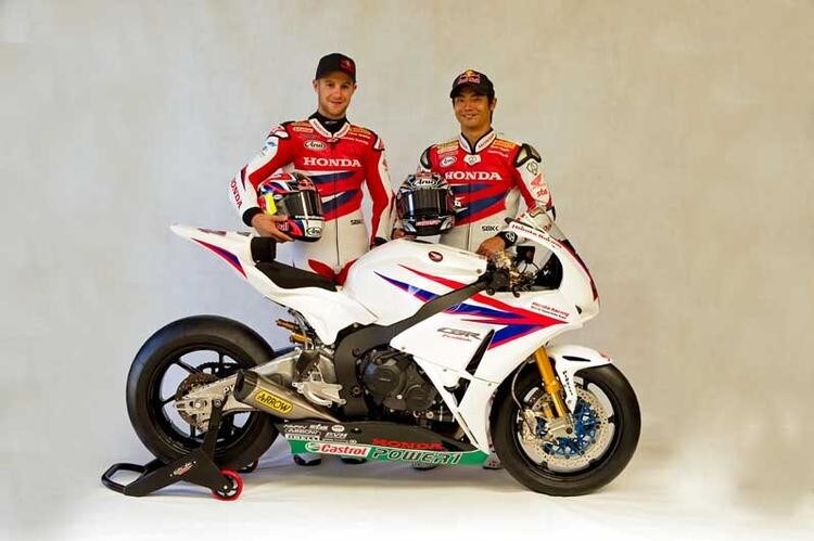 Nuova livrea per la Honda SBK 2012