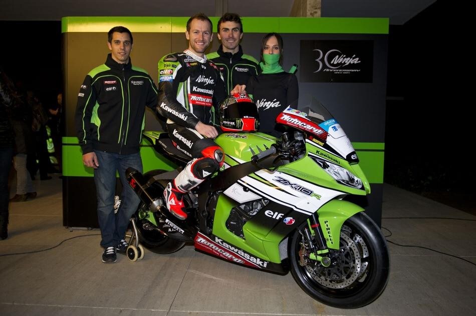 SBK: Sykes presenta la Ninja nr.1