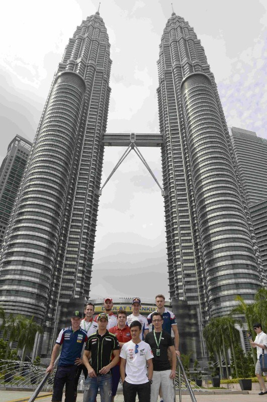 SBK Sepang: piloti sulle torri