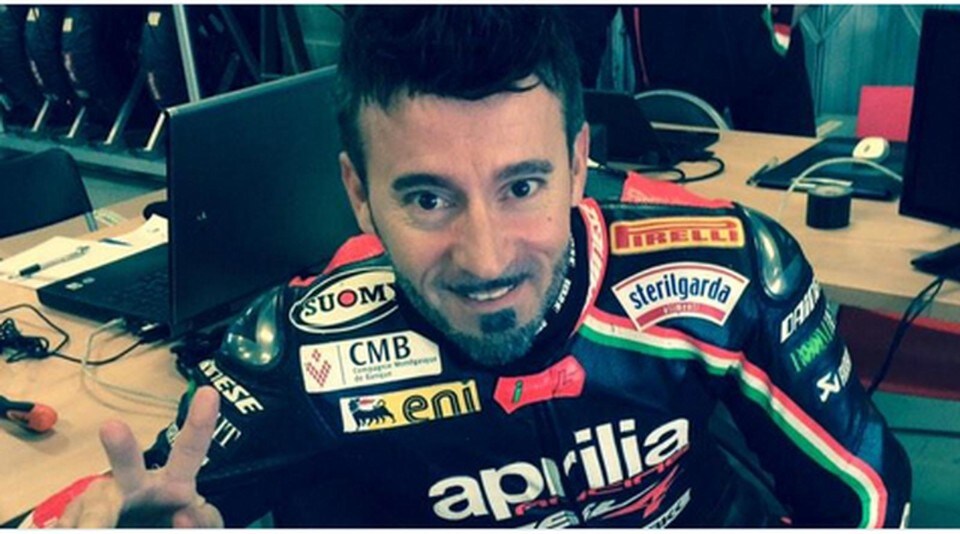 Max Biaggi tester di lusso per Aprilia