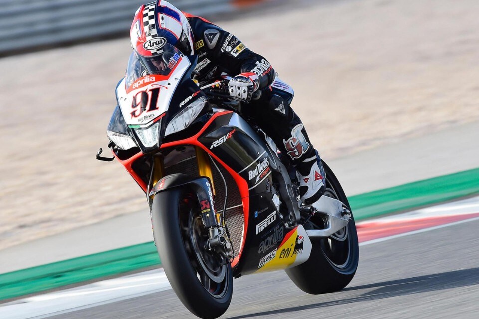 SBK test Portimao: Haslam lascia il segno