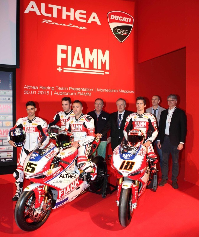 SBK: si alza il sipario sul team Althea