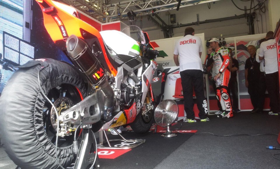 SBK Misano: il venerdì di Max Biaggi