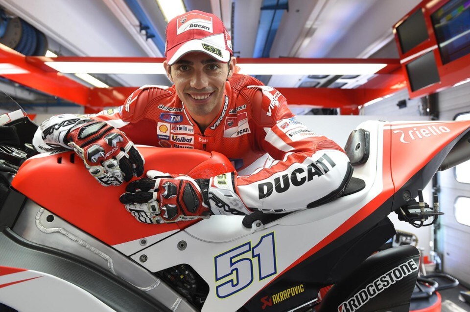 Michele Pirro, il pilota sempre pronto