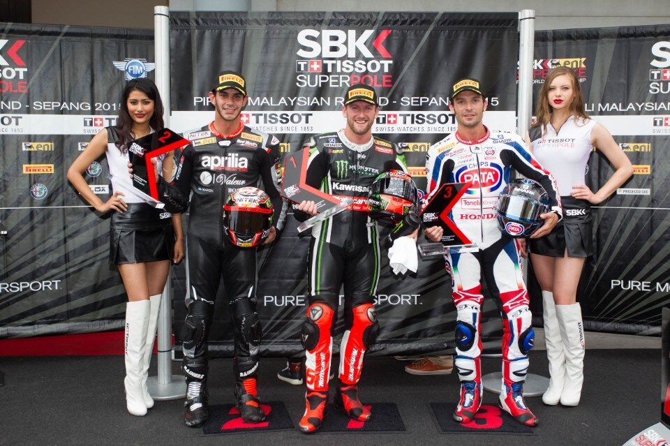 SBK, Sepang: Sykes poker di pole. Biaggi 4°, Rea fatica