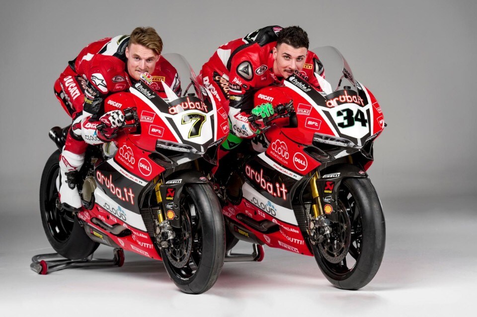 Davies e Giugliano: vogliamo il Mondiale SBK!