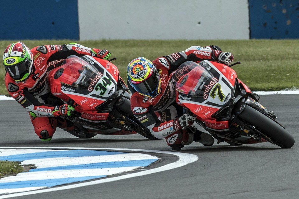 SBK, Ducati al lavoro a Misano