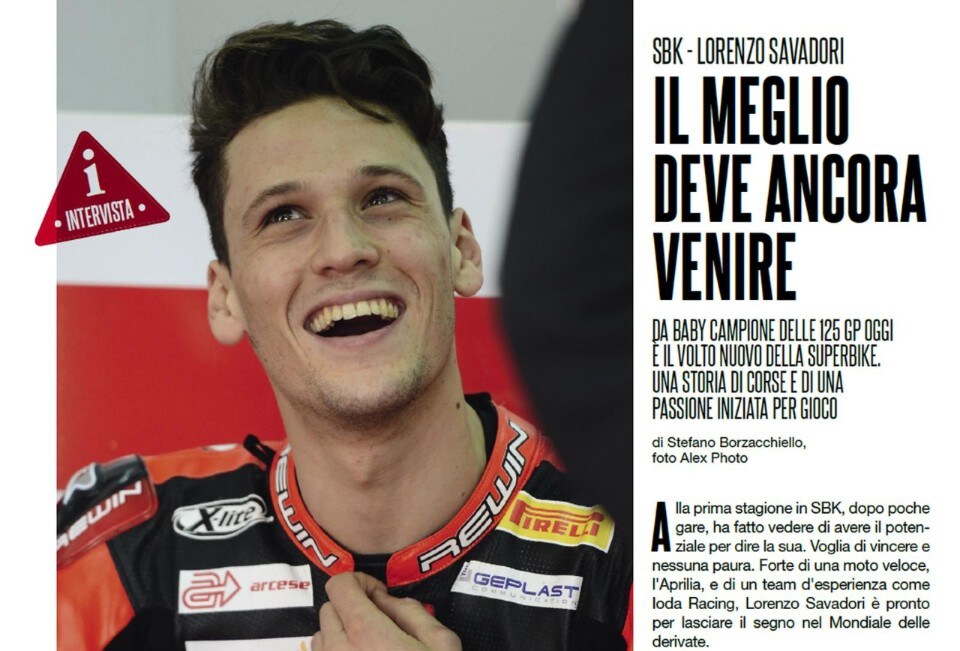 Su Dueruote di Giugno, scopriamo Savadori il rookie della SBK
