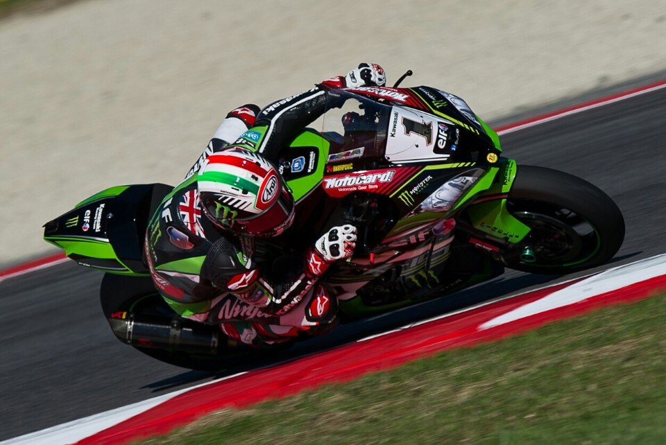 SBK Misano: Rea domina gara1, Sykes e V.D.Mark a podio. Male Ducati