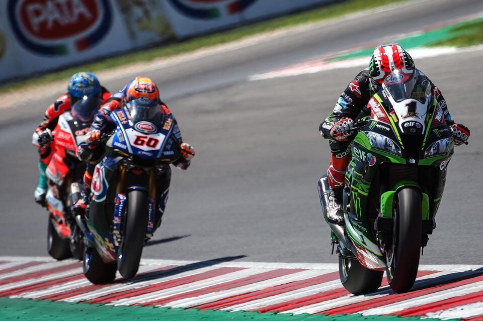 SBK Misano: un'altra doppietta per Rea