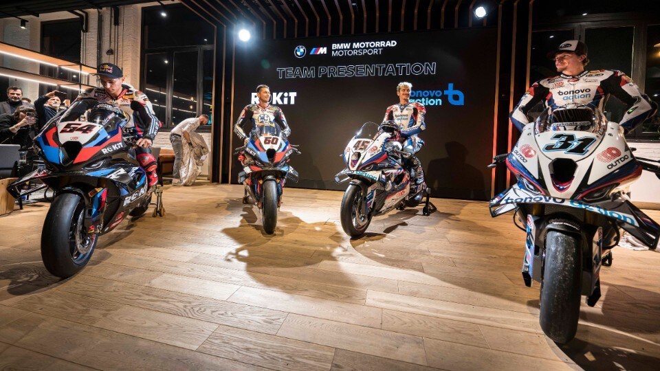WorldSBK: presentati i Team BMW Motorrad Motorsport 2024