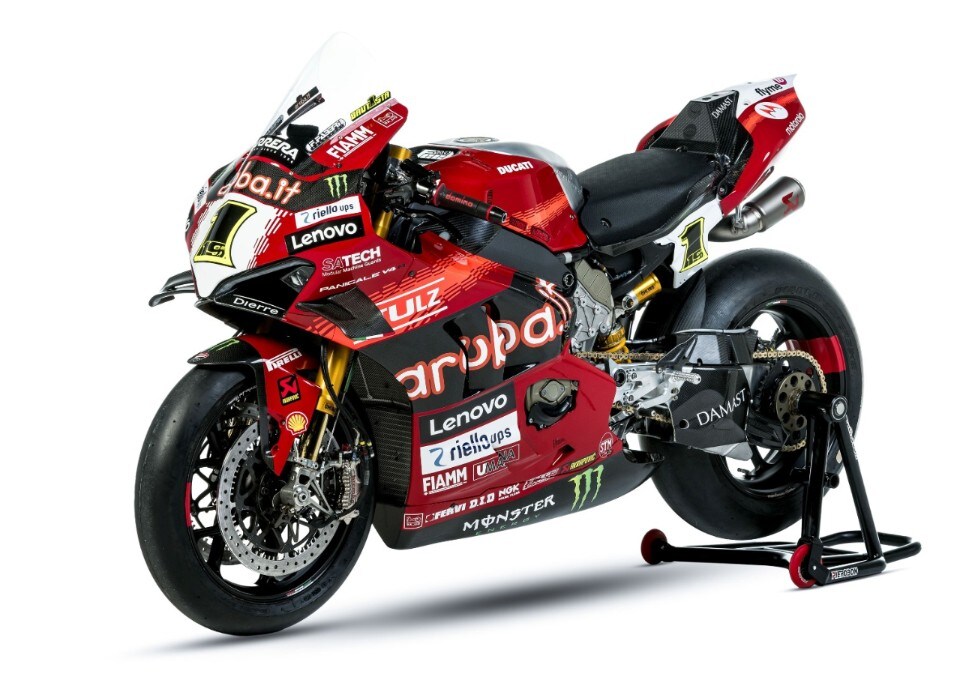 WorldSBK: svelate le Panigale V4R del team Aruba.it Racing – Ducati