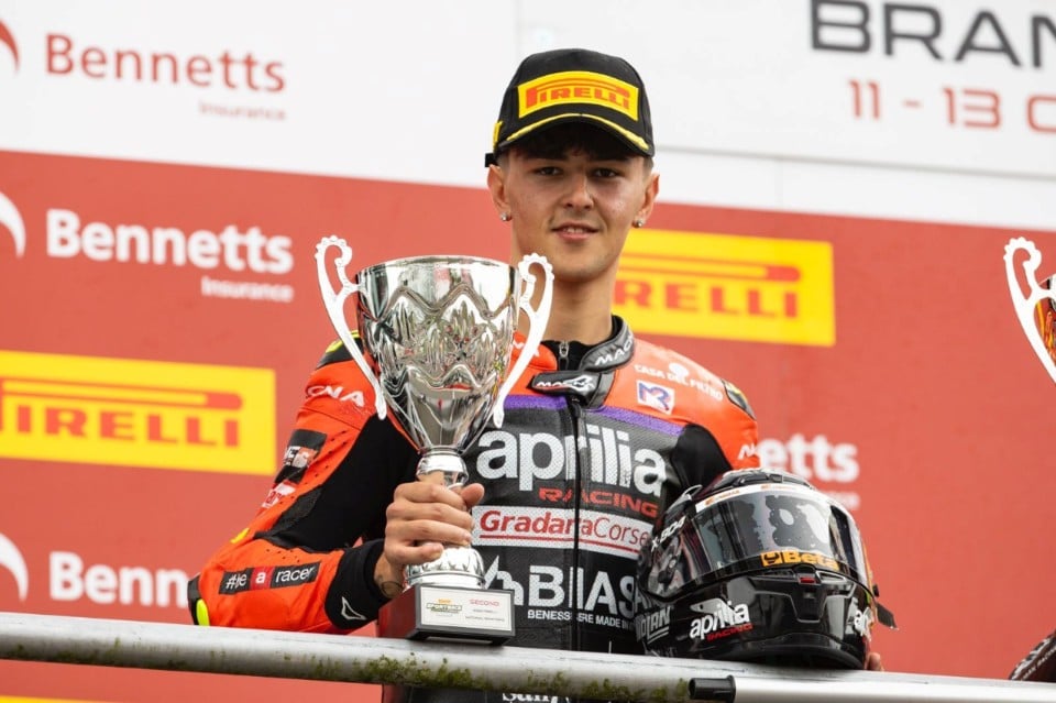 L’Aprilia RS 660 sfiora il titolo SportBike nella British Superbike