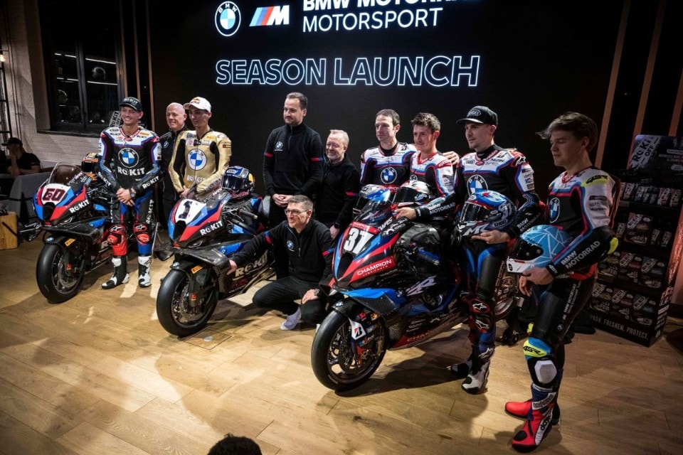 WorldSBK: BMW presenta squadre e piloti 2025