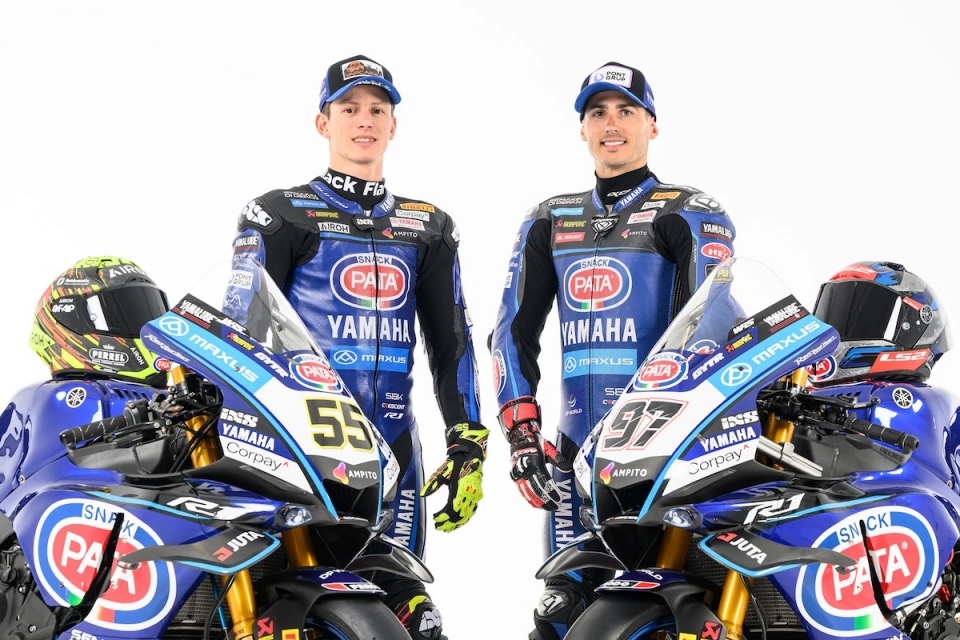 Yamaha presenta la nuova line-up WorldSBK 2026
