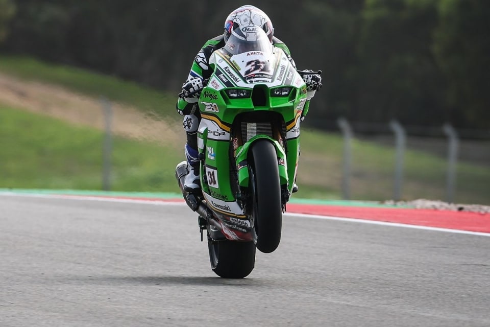 Test SBK Portimao: in evidenza Gerloff, Bulega e il maltempo