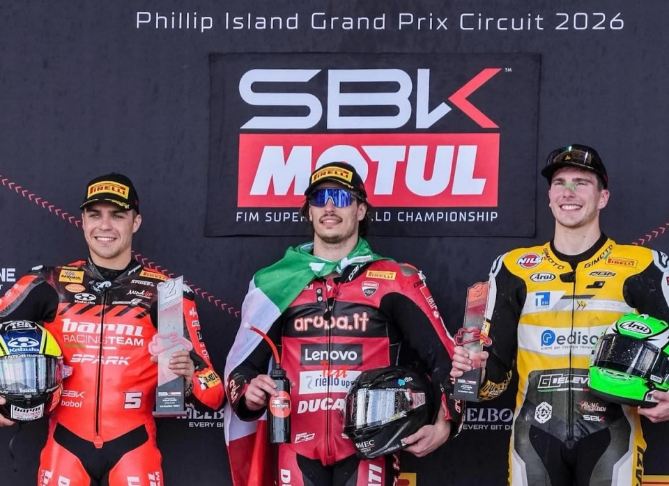 WorldSBK Phillip Island: Bulega, Montella e Baldassarri, tripletta italiana in Gara 1