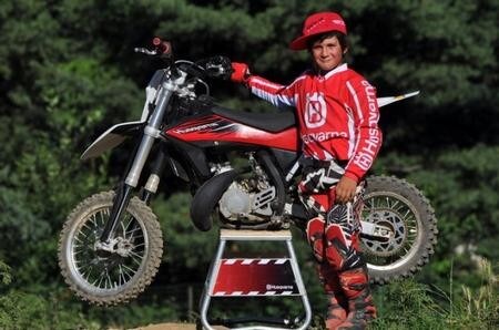 Un piccolo siciliano in Germania.... Andrea Adamo alla presentazione Husqvarna 2012