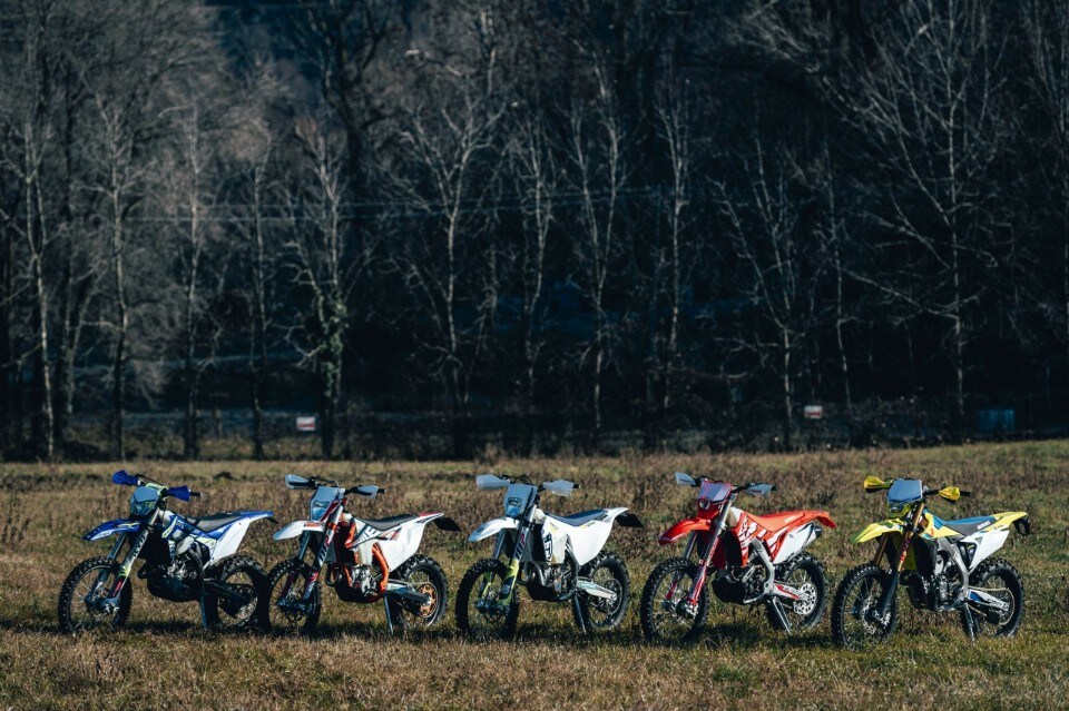 Comparativa enduro 250 4t