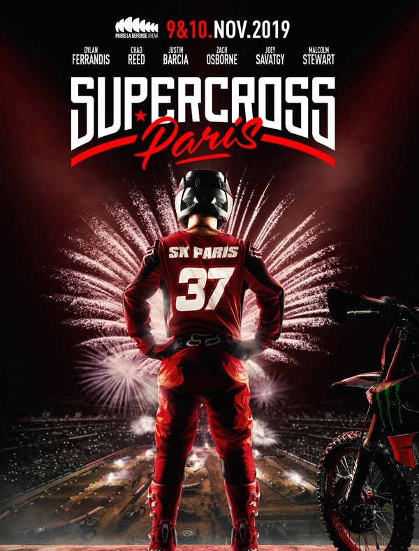 Entry list Paris Supercross 2019