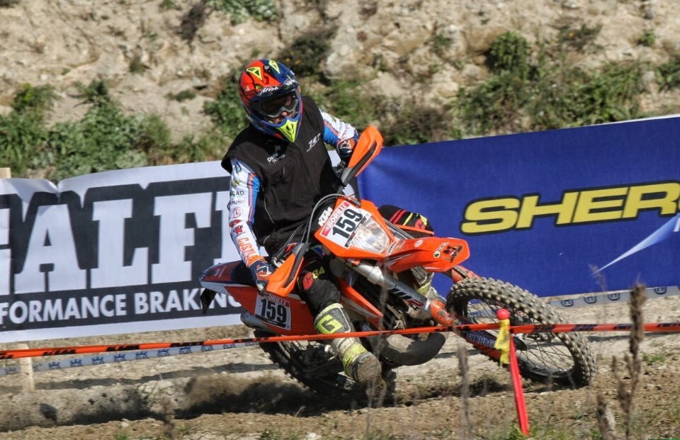 Mirko Gritti vince a Graffignano la prima prova del Campionato Italiano Enduro Major