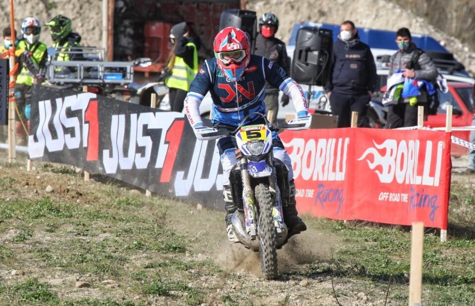 Mirko Gritti vince a Graffignano la prima prova del Campionato Italiano Enduro Major
